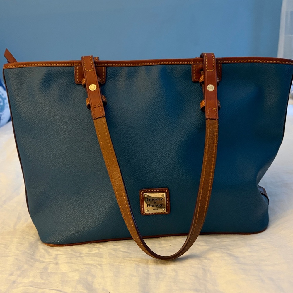Dooney & Bourke Teal Leather Handbag